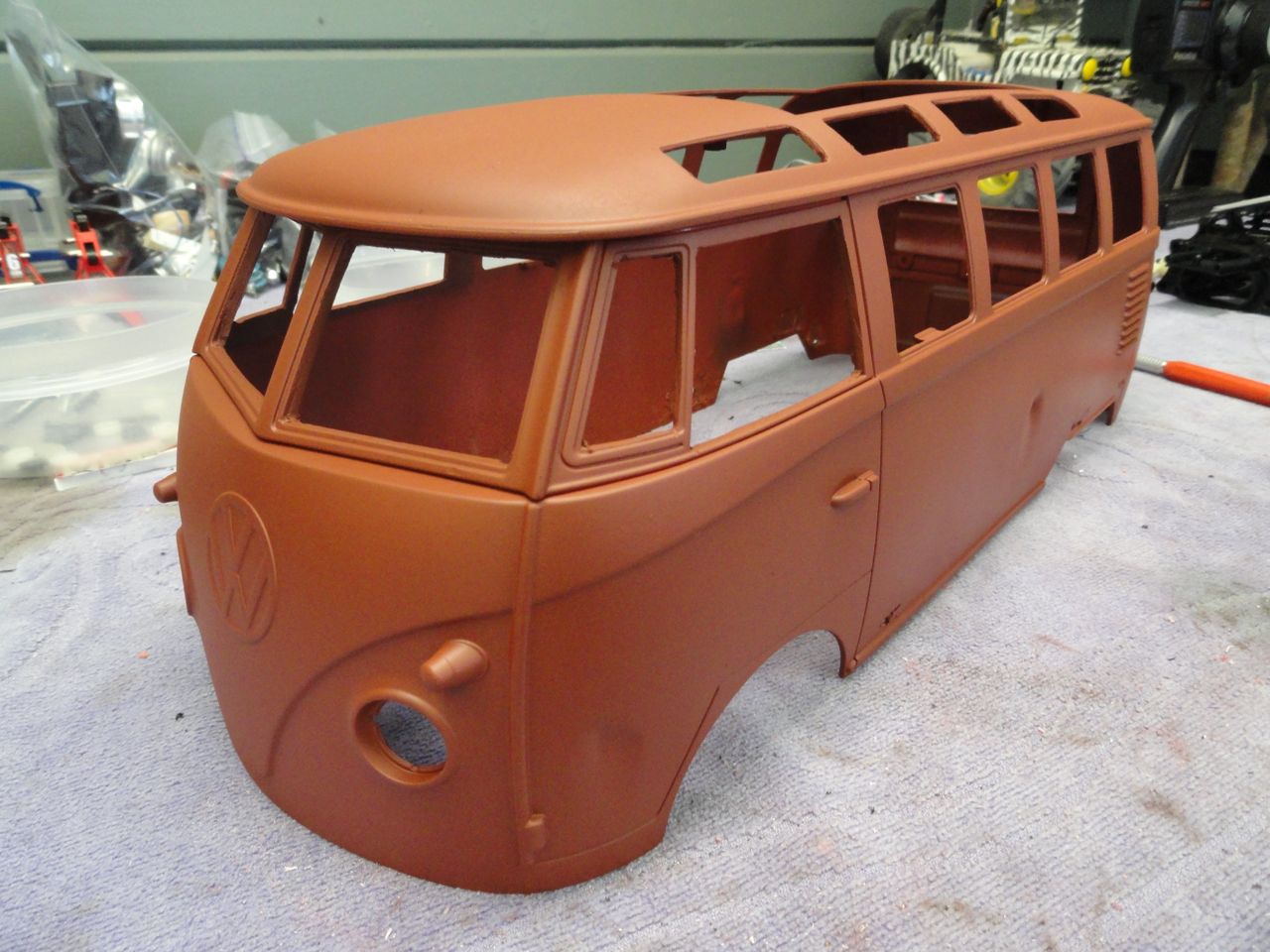 vw bus rc body